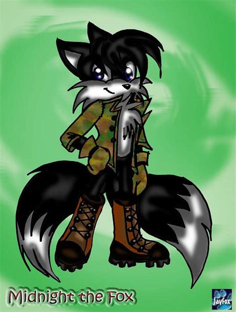 Midnight The Fox By Jayfoxfire On Deviantart