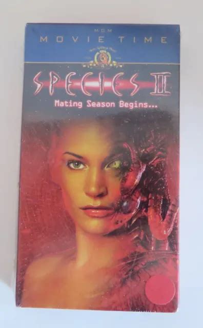 Species 2 Ii Mating Season Begins Vhs Movie Sealed 1997 Horror Eur 642