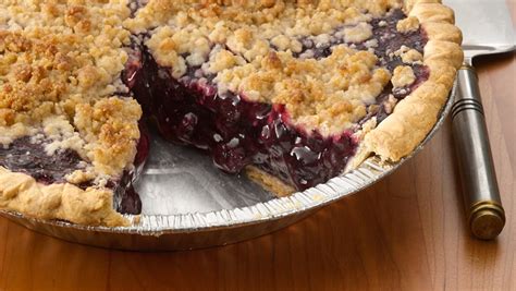 The recipe calls for a homemade pie crust, but you can easily save time by using a store bought version. Better Together: Blueberries + Pie Crust from Pillsbury.com