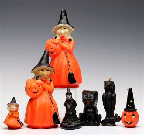 311 Vintage Gurley Novelty Co Halloween Candles