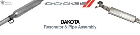 Dodge Dakota Resonator And Pipe Assemblies