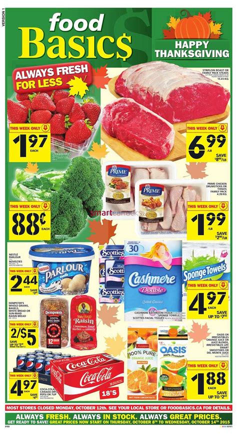 Food Basics Canada Flyers