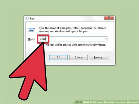 Items deleted in a regular way should end up in the recycle bin, which gives you a second. 3 Ways to Recover Deleted History in Windows - wikiHow