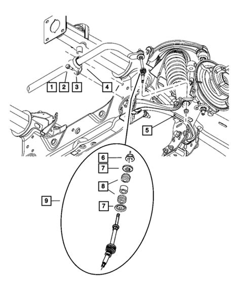 2004 Dodge Dakota Front Suspension Diagram