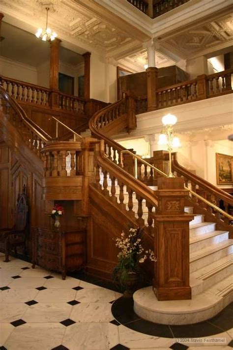 Boldt Castle Grand Staircase Victorian Era Homes