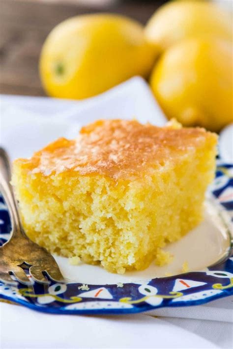 Best Lemon Jello Cake Recipe Cake Mix Lemon Cake Oh Sweet Basil