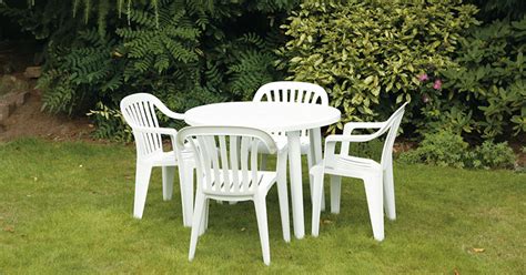 Generic name for certain synthetic or semisynthetic materials that can be molded or extruded into objects or films or filaments or used for making e.g. Outdoor Furniture Hire | Event Hire UK