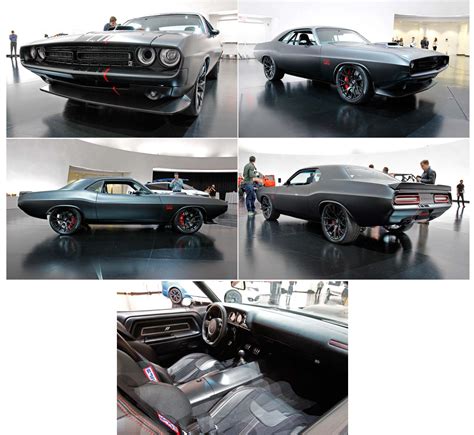 The Blending Of An Old And New Dodge Challenger The Shakedown Concept