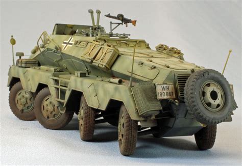 Panzerfunkwagen Sdkfz 233 8 Rad 75cm Armor Reviews Ipms Seattle