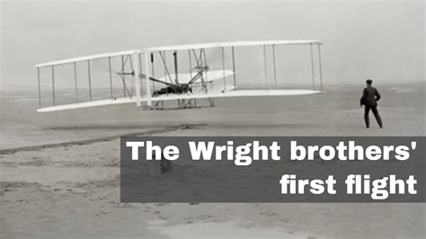 17th December 1903 Wright Brothers Make The First Controlled Powered And Sustained Flight