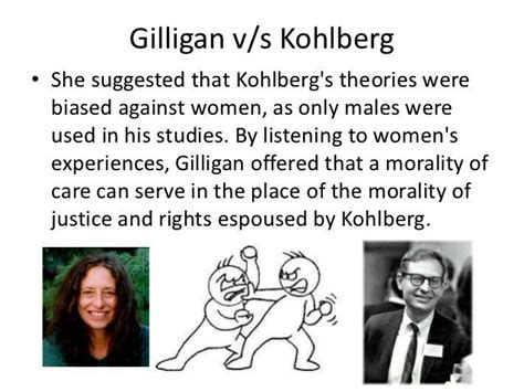 In Chapter 7 We Learned About Both Gilligan And Kohlbergs Theories