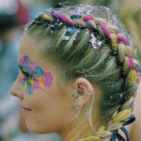 pin by amelia estep on festival hair styles glitter roots glitter roots hair