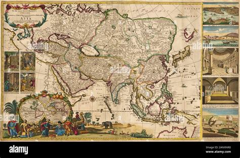 Mapas 1646 1675 17 17c 17 áfrica América American Amsterdam Antiguo Antiguo Antiguo