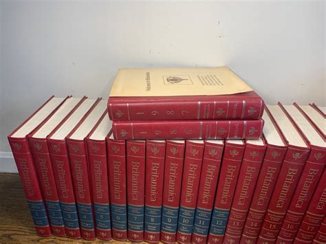 Encyclopedia Britannica 15th Edition 1986 Complete 29 Volume Etsy