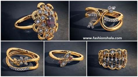 Designer Gold Ring Designs For Female Ethnic Fashion Inspirations