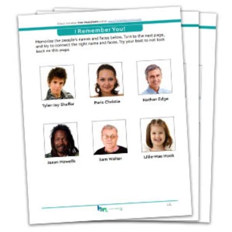 A collection of downloadable worksheets, exercises and activities to teach adults worksheets, shared by english language teachers. Free Cognitive Memory Worksheet | Cognitive activities, Rehabilitation therapy, Cognitive exercises