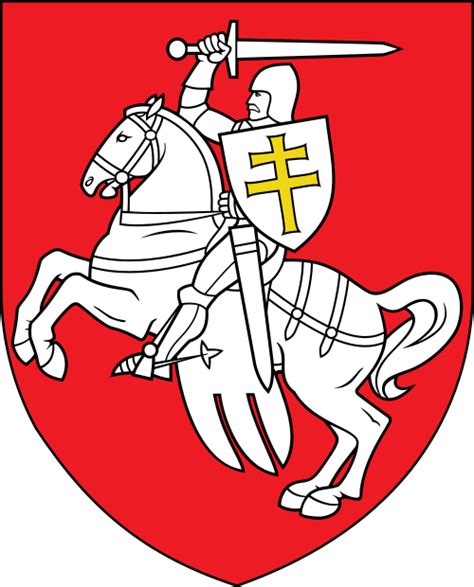 Pahonia The Coat Of Arms Of Belarus Rada Of The Belarusian