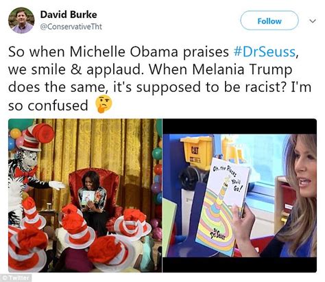 Boston (ap) — six dr. Michelle Obama mocked for reading 'racist' Dr Seuss books ...