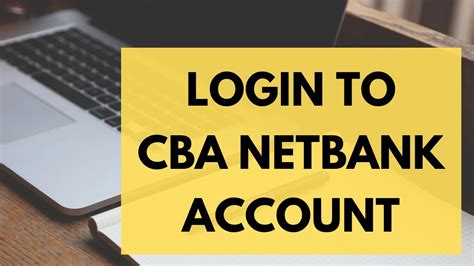 Commonwealth Bank Login How To Sign In To Cba Netbank Account 2023
