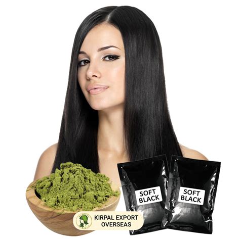 Herbal Soft Black Henna Organic Hair Color Powder Manufacturer Exporter