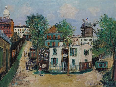Maurice Utrillo 1883 1955 Maquis à Montmartre Christies