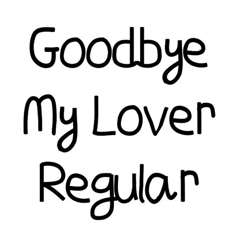 goodbye my lover regular font free fonts on creazilla creazilla