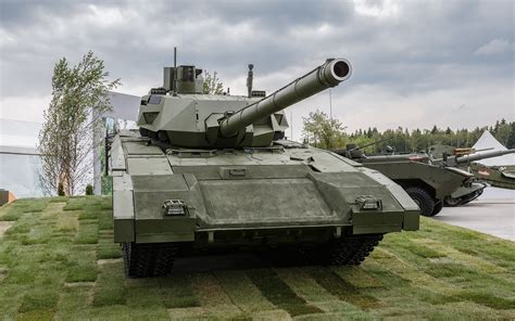 Download Wallpapers T 14 Armata Modern Russian Main Tank Object 148