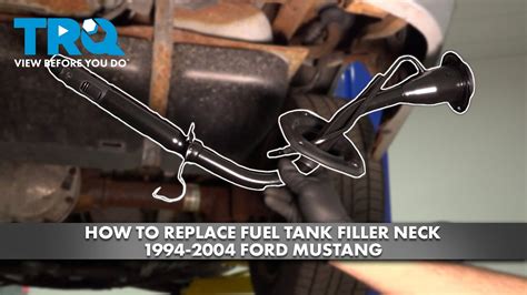 How To Replace Fuel Tank Filler Neck 1994 2004 Ford Mustang 1a Auto