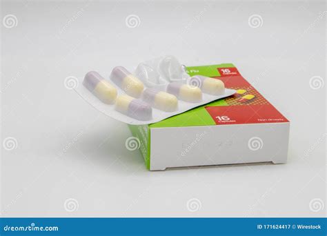 Blister Packs Of Tablets Pills Prescription Medication In Blister