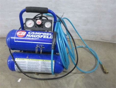 Campbell Hausfeld Air Compressor And Hose Albrecht Auction Service