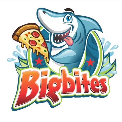 Get inspired by these amazing fast food logos created by professional designers. Shark logo for new Pizza/Grill Restaurant | Logo design ...