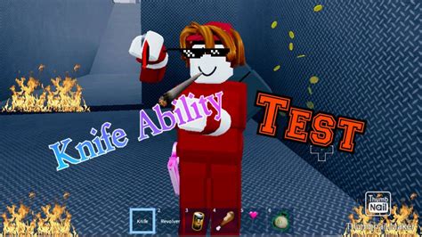 Roblox Kat Gameplay Knife Ability Test Youtube