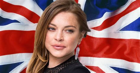 lindsay lohan wants british citizenship actress can see herself living in london permanently