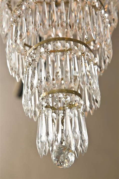 French Empire Style Crystal Chandelier For Sale At Stdibs