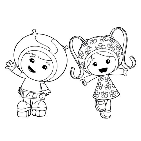 Find more team umizoomi coloring page pictures from our search. Leuk voor kids - Geo en Milli