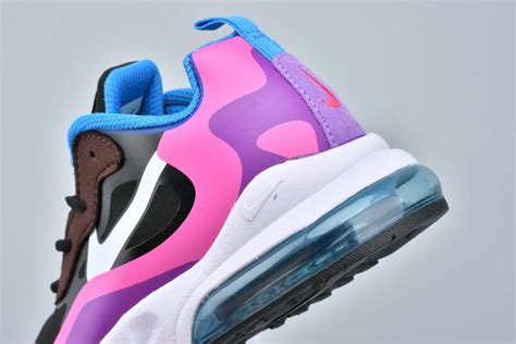 Kids Nike Air Max 270 React Hyper Pink Vivid Purple