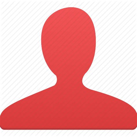 Red Person Icon At Collection Of Red Person Icon Free