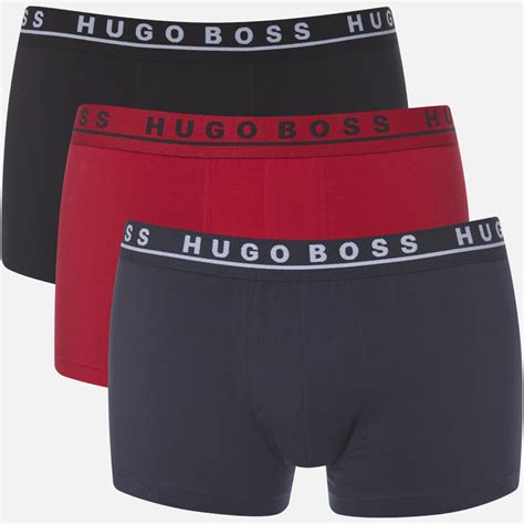 Boss Hugo Boss Mens 3 Pack Trunks Multi Mens Underwear