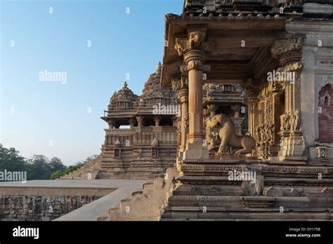 Khajuraho India Khajuraho Temples Mahadeva Temple Nearest And