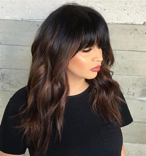 Have you ever looked at your jet black hair and had no idea what you could do to make it look different? 20 Natural-Looking Brunette Balayage Styles - Trubridal ...