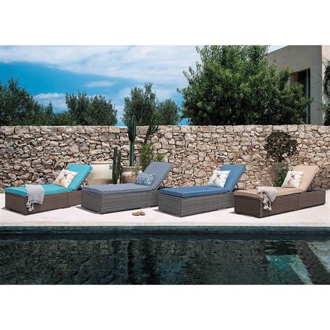 Buy Patiorama Outdoor Patio Chaise Lounge Chair Elegant Reclining