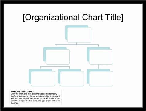 7 Creative Microsoft Word Organizational Chart Template