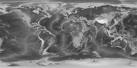 Blank Plate Tectonics Map