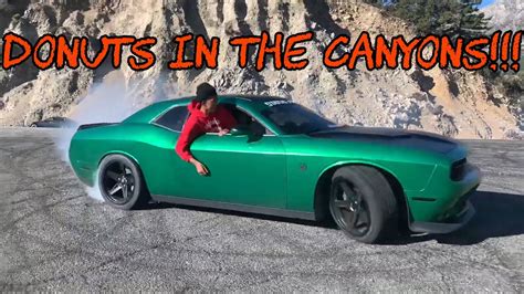 Muscle Cars Ripping Through The Canyons Donuts Crash Youtube