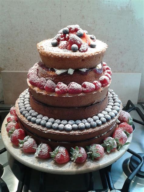 Victoria Sponge Tiered Wedding Cake Cake Tiered Wedding Cake