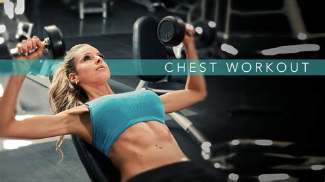 Chest Workout For Women Add Shape And Volume Youtube