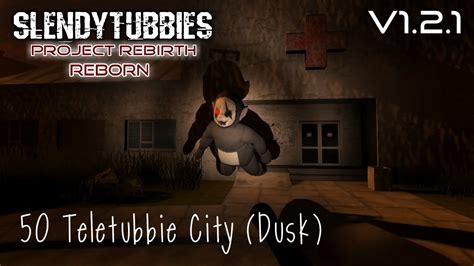 Slendytubbies Project Rebirth Reborn 121 Teletubbie City Dusk