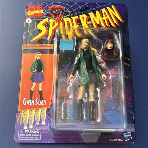 Hasbro Marvel Legends Series Spider Man Gwen Stacy 6 Inch Action Figure