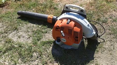 If you continue without changing your settings, we'll assume that you are happy to receive all cookies on our stihl website. Stihl electric start backpack blower model BR 450C - YouTube
