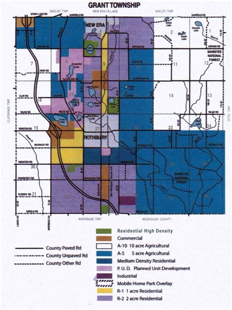 Grant Township Zoning Map Grant Township